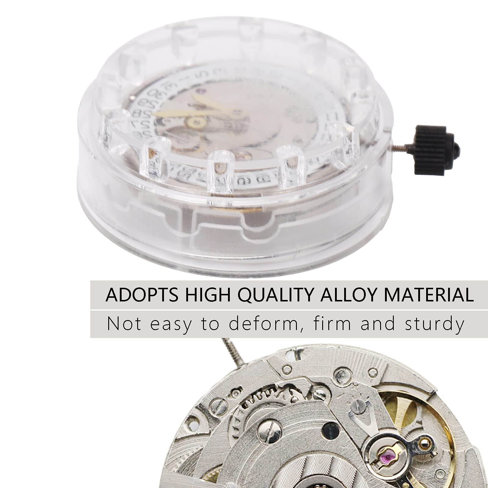 Sostituzione del movimento, kit di riparazione dell'orologio Parti dell'orologio meccanico Movimento dell'orologio da polso meccanico per negozi di riparazione di orologi per riparatori per