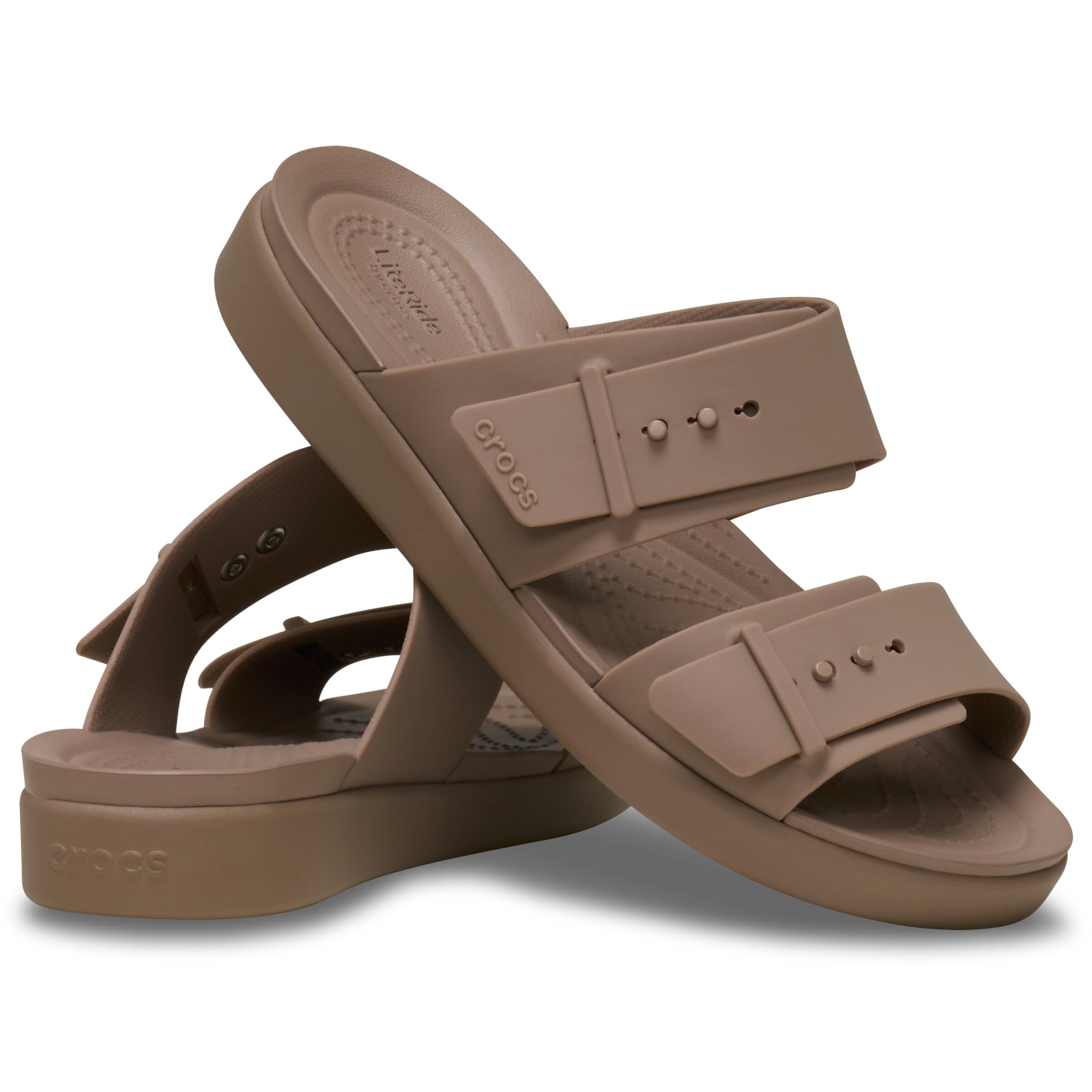 Crocs Kobiety Brooklyn Buckle Low LowSandał na koturnie