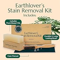 Vista 5 de Cleanomic - Kit de eliminación de manchas Earthlover's - Barra de eliminación de manchas para cepillo de pelo - Quitamanchas de lavandería