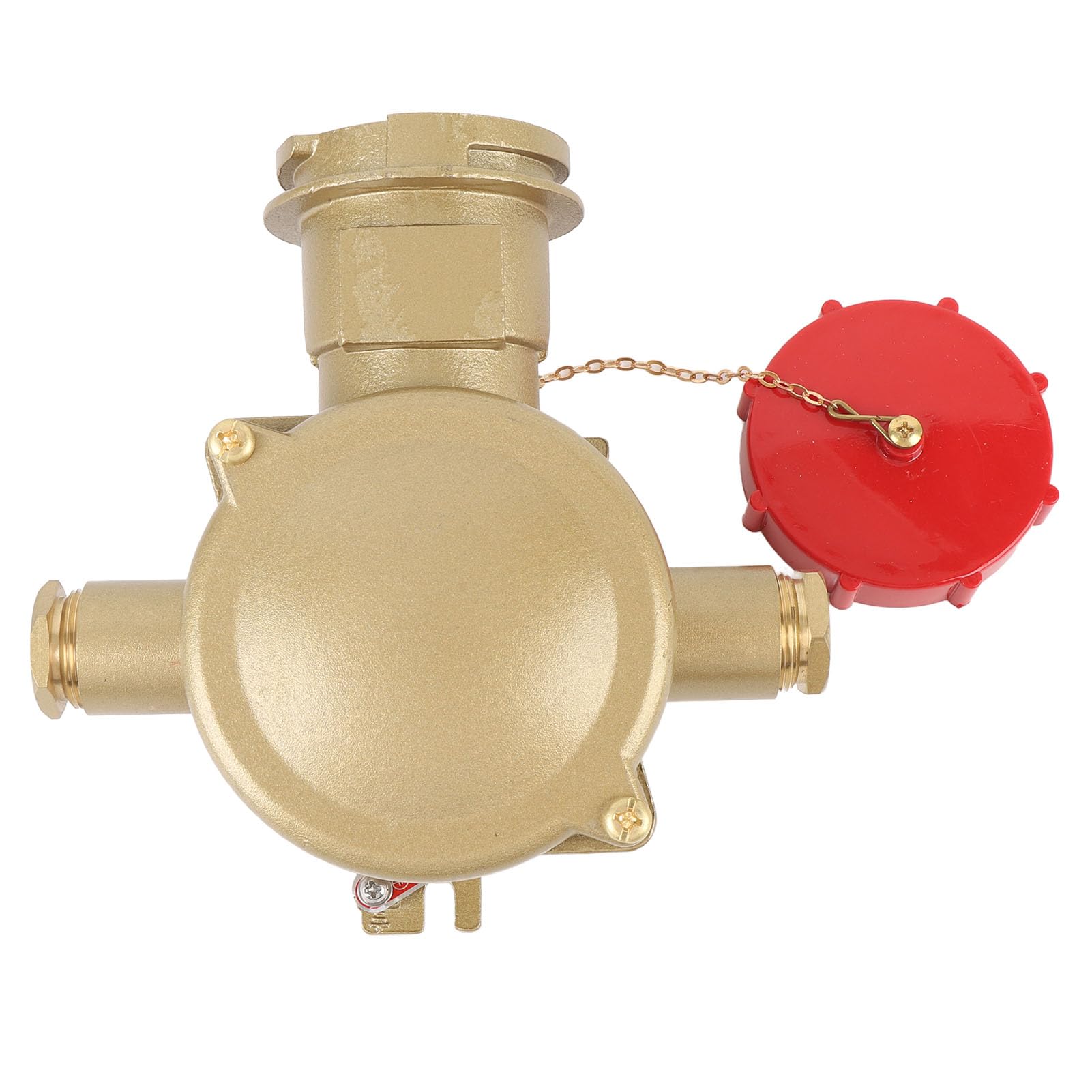 Conector de Caja de Conexiones de Latón Marino IP56 Protector 16A Excelente Conductividad Eléctrica Caja de Conexiones Enchufe de Interruptor CZS3-2/7I4 para Barco Barco Puede el Material de