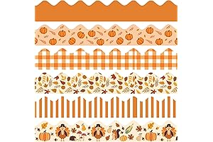 78ft Fall Bulletin Board Borders: Autumn Harvest Charm for Classrooms and Homes