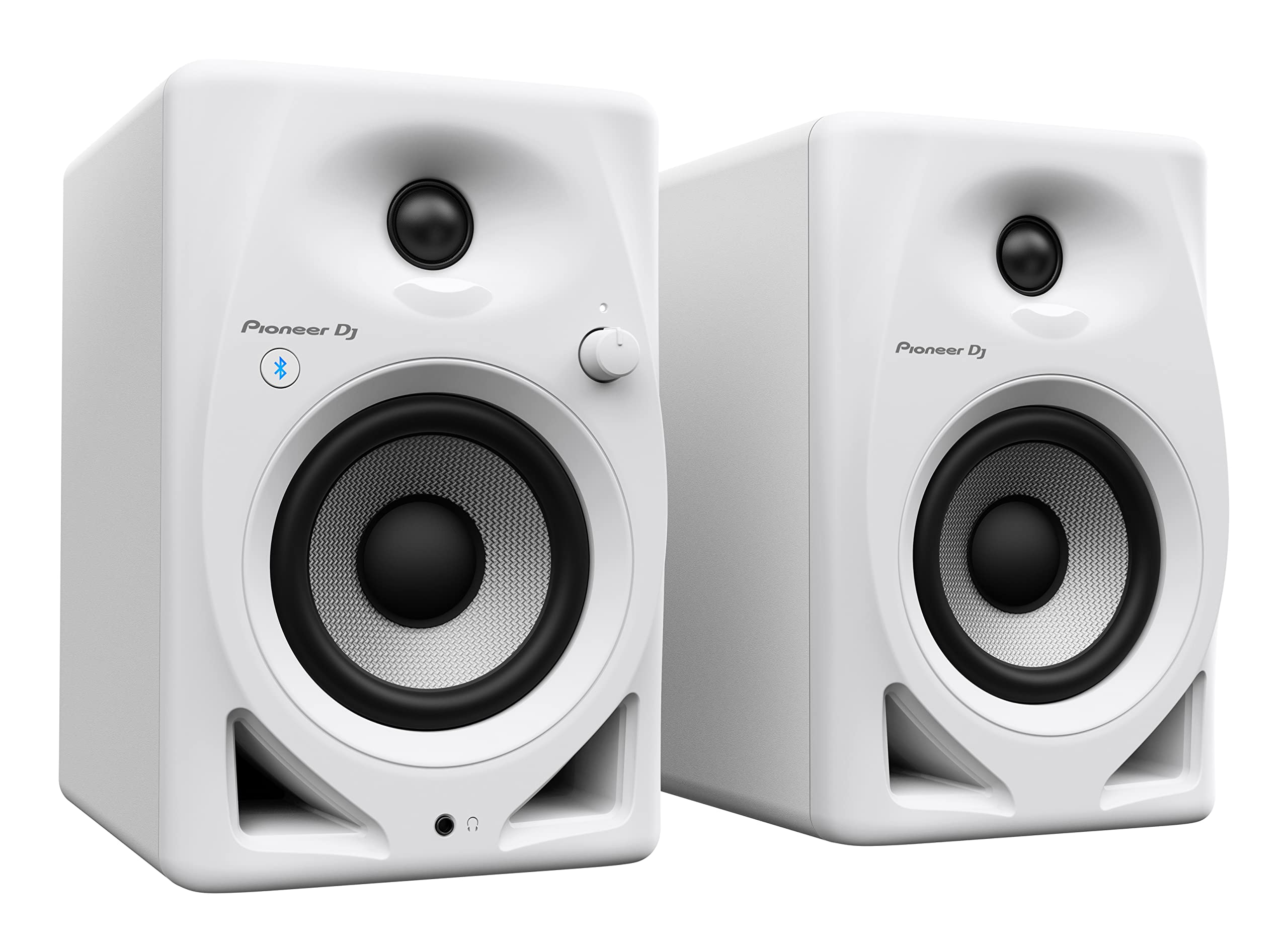 Pioneer DJ DM-40D-BT-W 4 Zoll Desktop-Monitor-System mit Bluetooth® (Weiß)