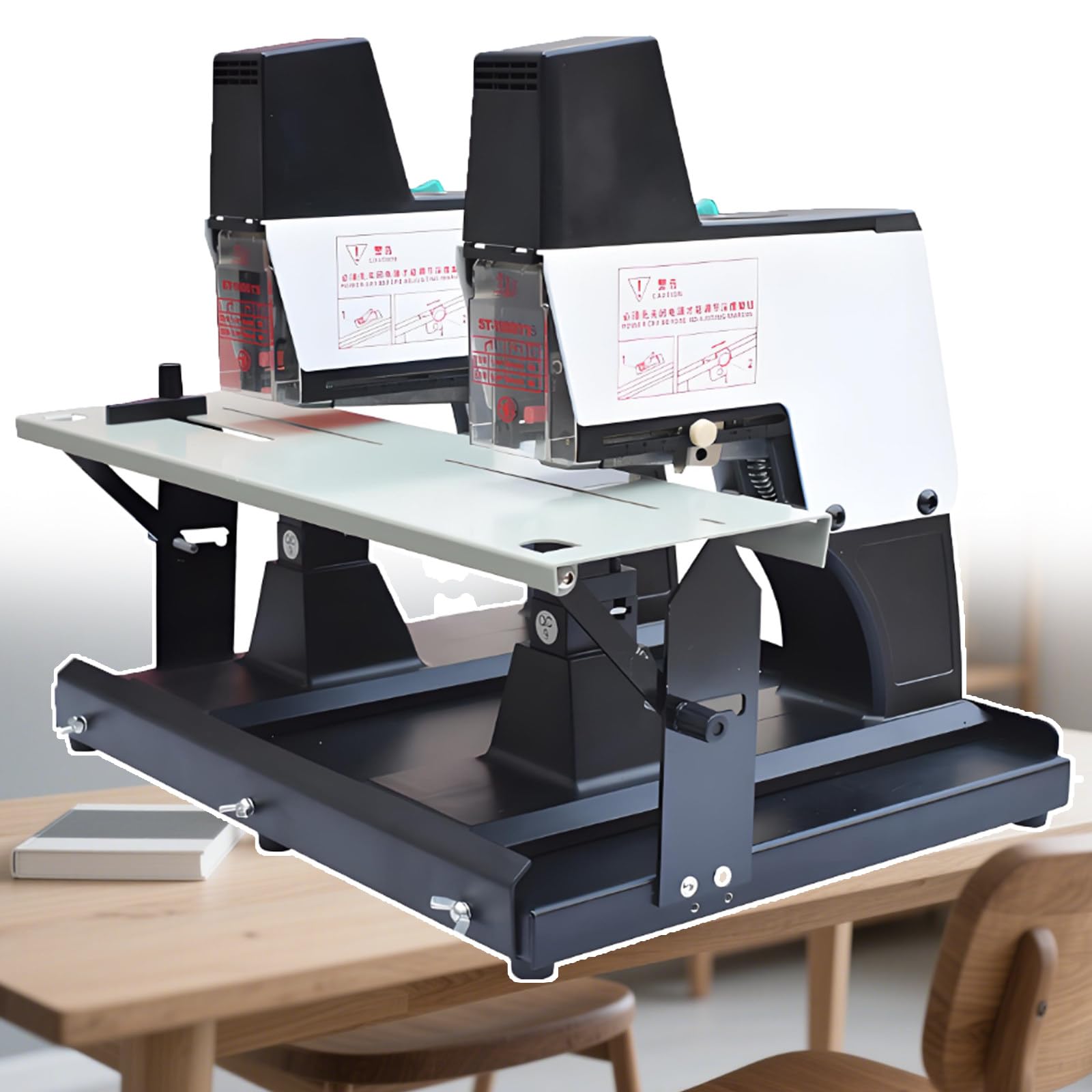 Hochleistungs-Elektro-Doppellinienheftgerät, 1–9 Krafteinstellungsstufen, 40 Klammern/Minute, Für Buchbinderei, Haushalt Und Büro, Für Standardklammern 23/6, 23/8, 24/6, 24/8 ModelB