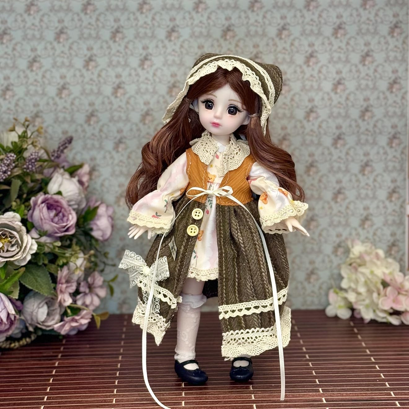 1/6 BJD ボールジョイントブライス スマートドール 服付き 子供の誕生日プレゼント。(1)