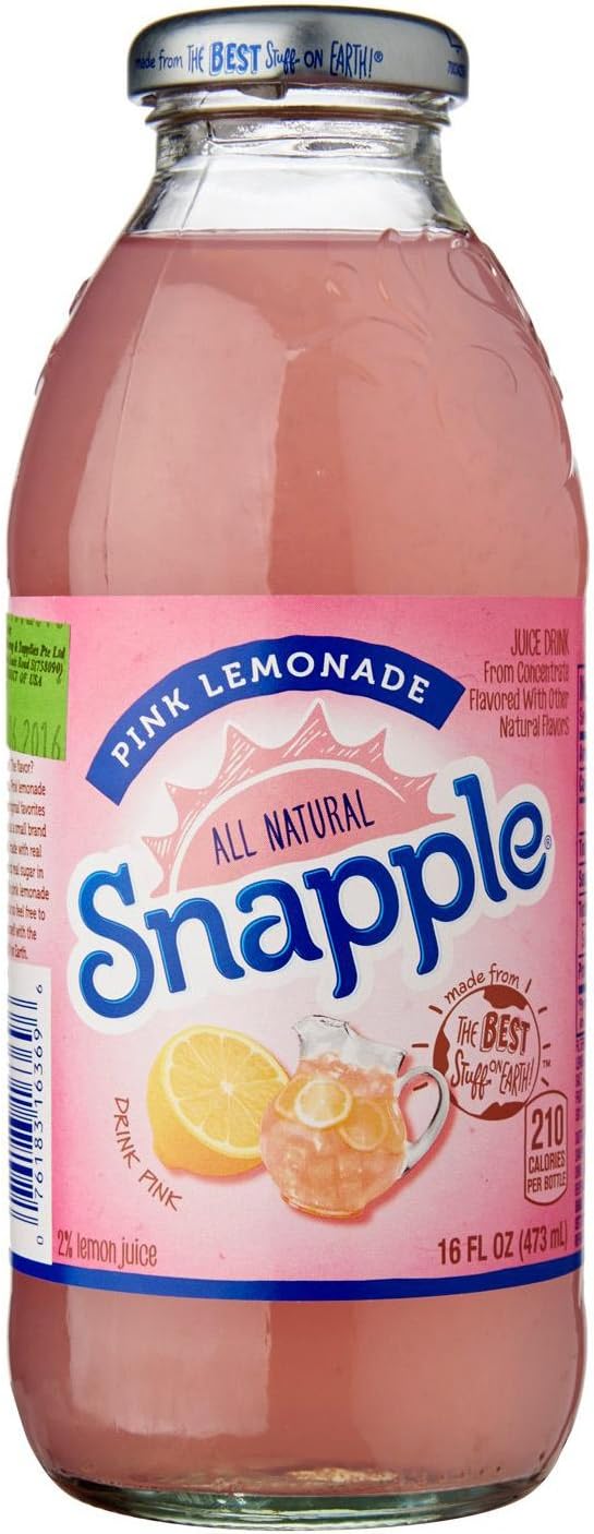 Snapple Pink Lemonade Juice Drink 473ml