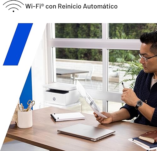 Miniatura 8 de HP Laserjet MFP M140w Impresora inalámbrica en blanco y negro, impresión, escaneo, copia, velocidades rápidas, fácil configuración, impresión móvil