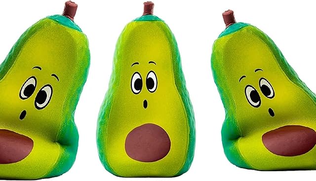 HATF Avocado Stretchy Toys Alleviate Tension, Anxiety Relief and Stress Relief Fidget Toys for Adults and Kids Improve Focus also Satisfaction for Burning Heart