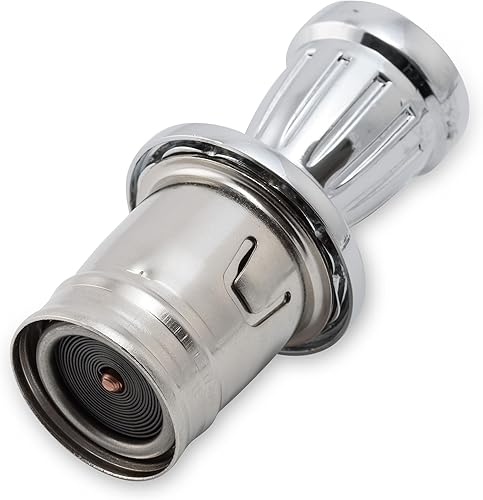 Miniatura 4 de Scott Drake Kit de bisel y perilla cromados para salpicadero, compatible con Ford Mustang 1965-1966, modelo C5ZZ-10852-K