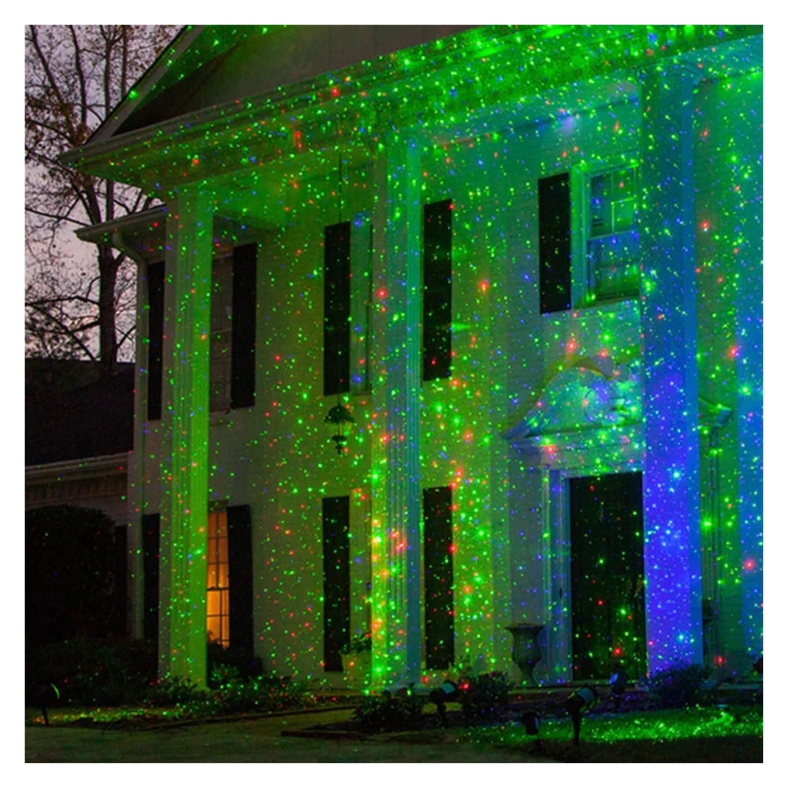 Weihnachten Projektor Licht LED Landschaft Scheinwerfer Rot Und Grün Stern Zeigen Projektor Lampe for Halloween Wand Weihnachten Urlaub