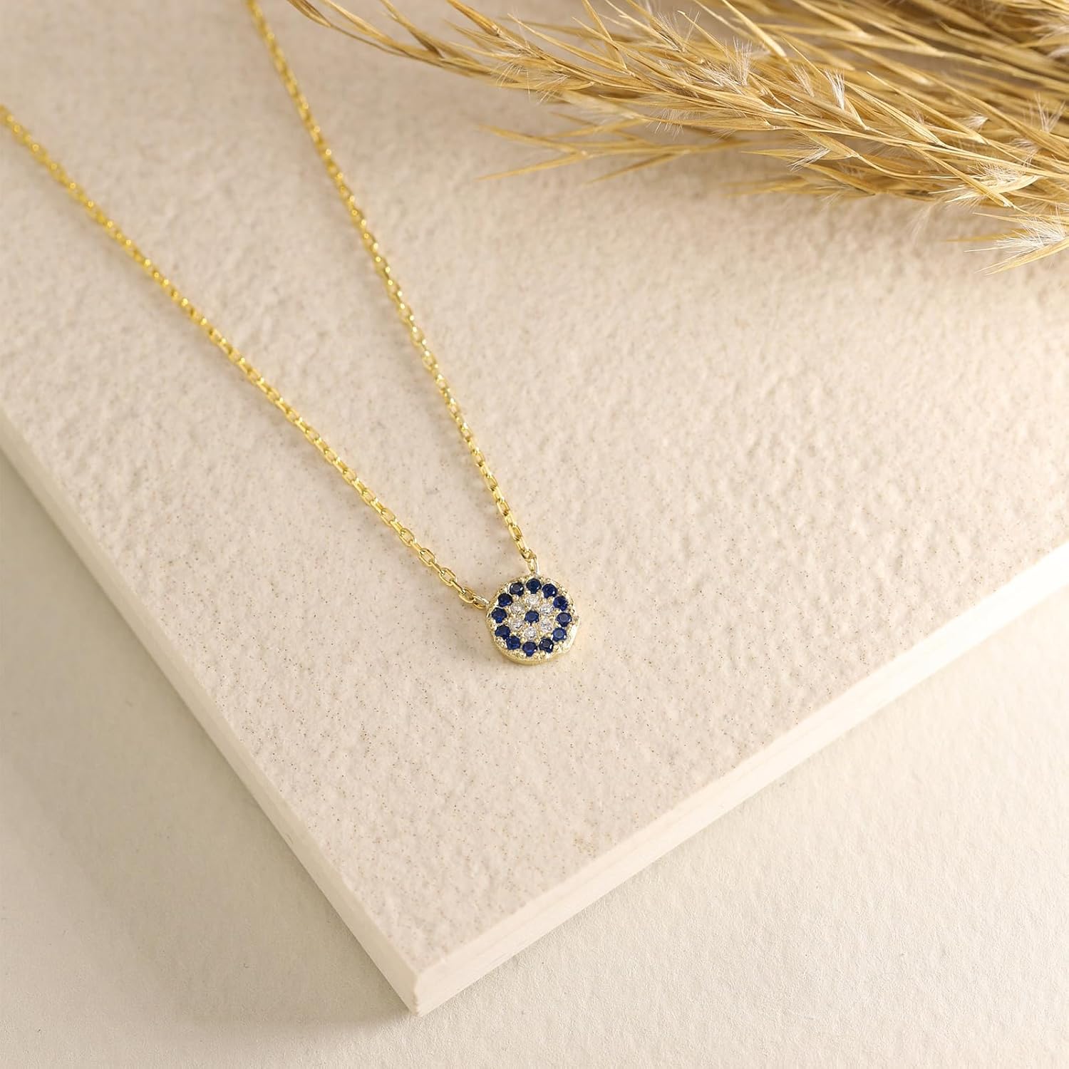 Gold Necklace for Women-14k Gold Plated Infinity Necklace Star Of David Necklace Evil Eye Cross Pendants Heart Dainty Gold Necklace For Women - Image 5
