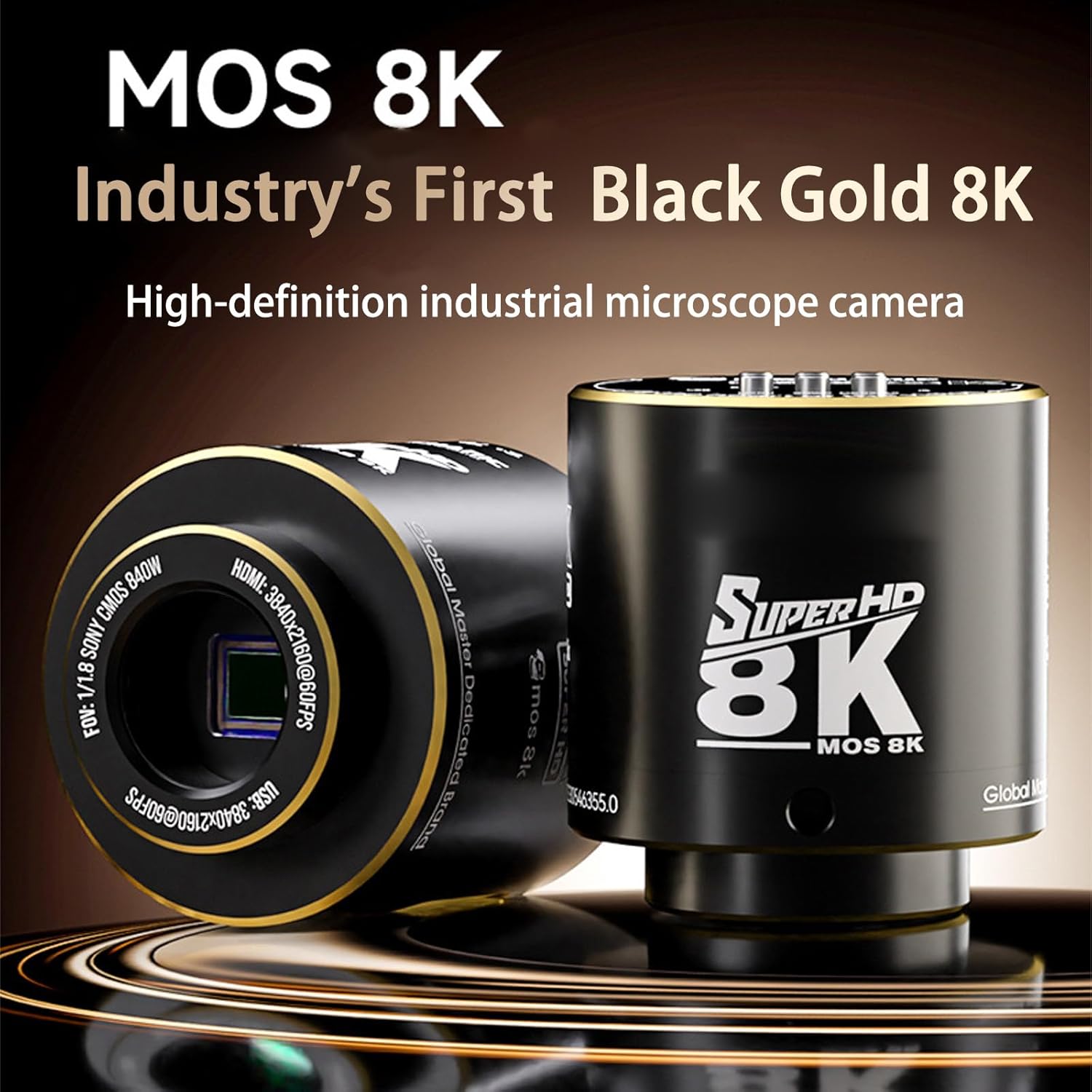 Multifunction Digital Camera for Microscopes with Auto White Balance and Freeze Function for Observation Industrial Inspection Microscope