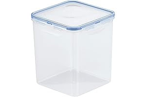 LOCK & LOCK Easy Essentials Square Freezer Containers with Lids