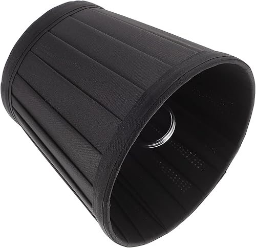 Miniatura 2 de Beaupretty Pantalla de repuesto con clip para lámparas, cubierta de lámpara pequeña, pantalla de barril de repuesto para luz de piso de mesa, color