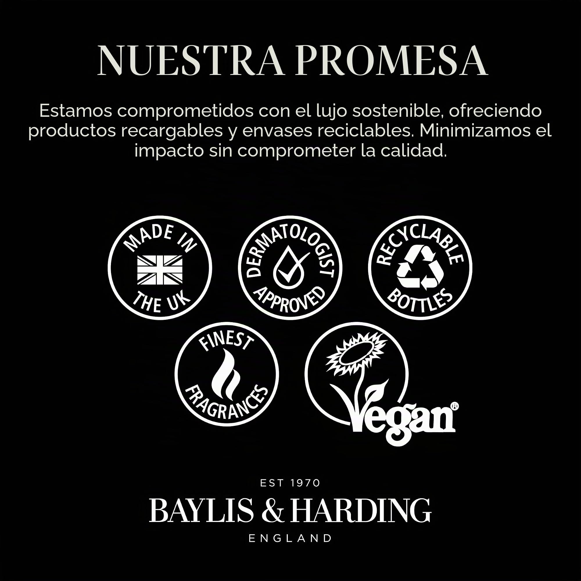 Baylis y Harding Jojoba Seda//Aceite de Almendras, lavar a mano, 500 ml, pack de 3