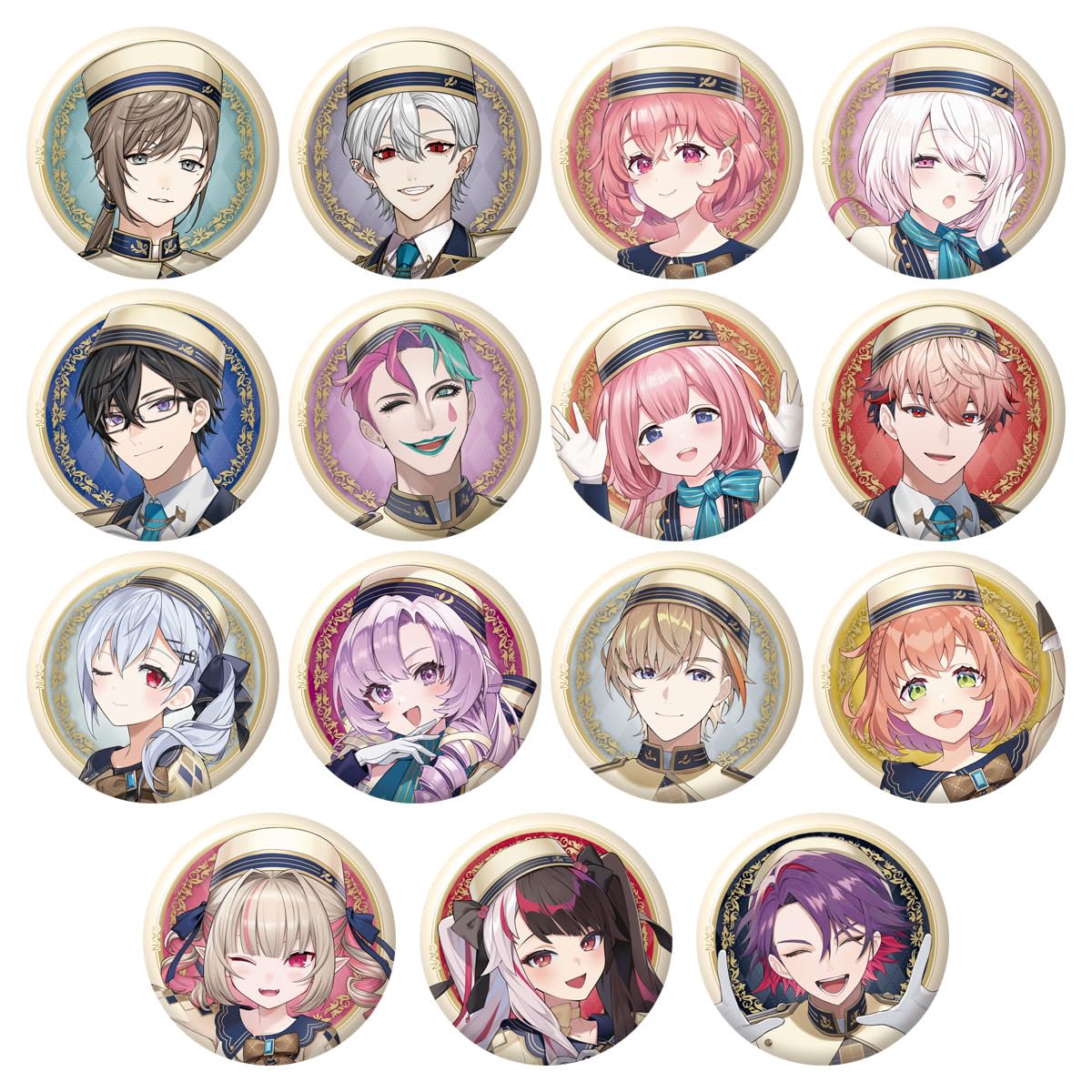 Amazon | バンダイ(BANDAI) にじさんじ 缶バッジビスケット ビスケット