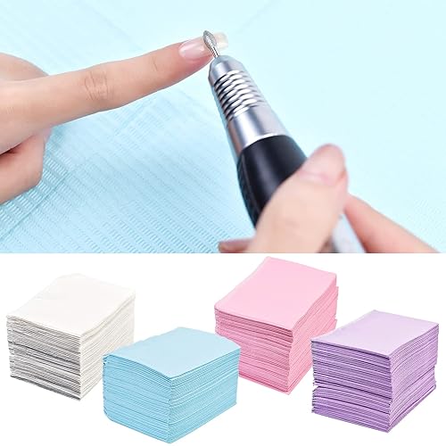 KADS Tapete de mesa de manicura, protector de mesa desechable para arte de uñas, impermeable, protector de escritorio para profesionales y