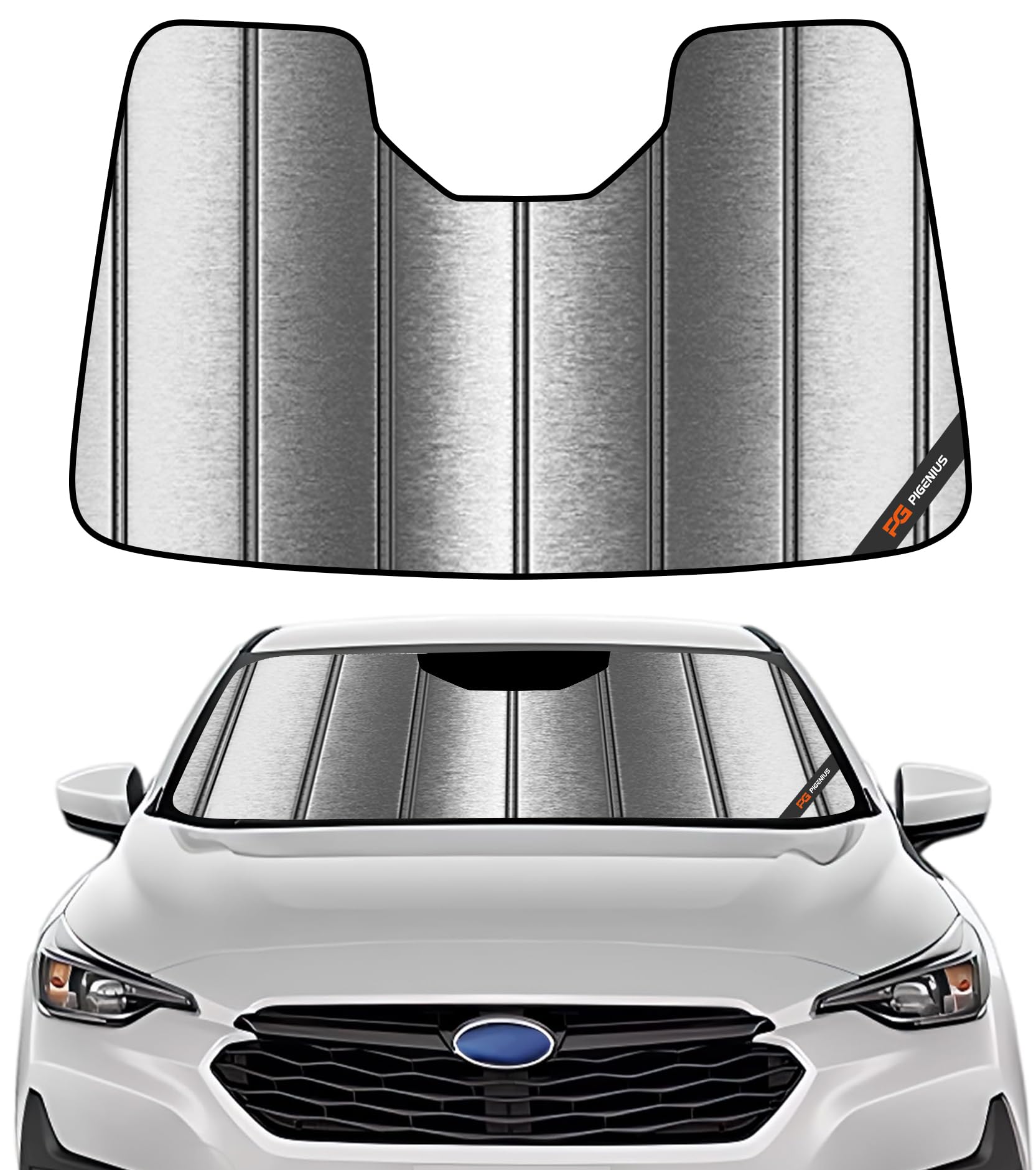 Amazon.com: Pigenius Windshield Sun Shade for Subaru Crosstrek