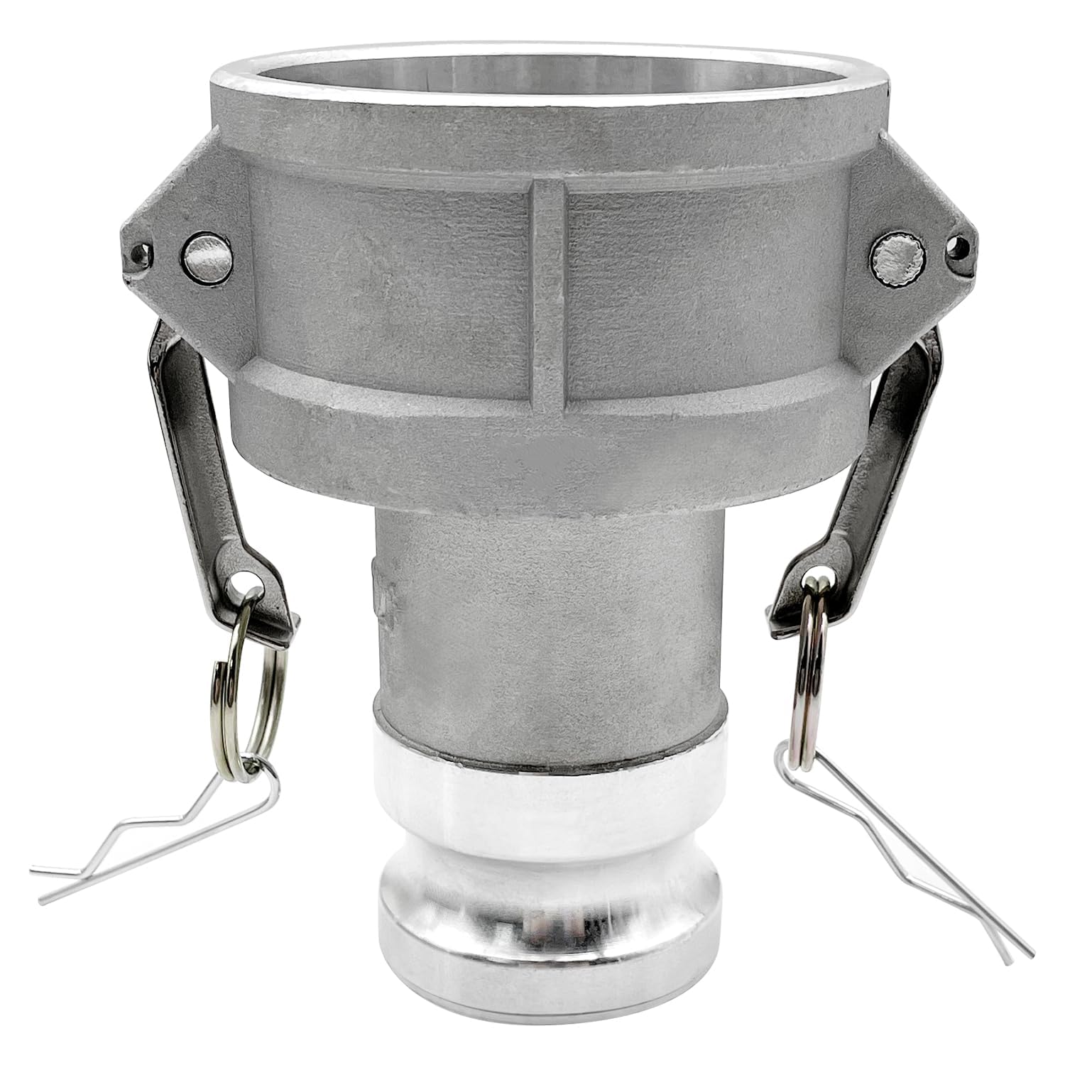 SAFBY DA3020 Aluminum Global Type DA Cam and Groove Hose Fitting, Female Camlock to Male Camlock (3" Female to 2" Male)