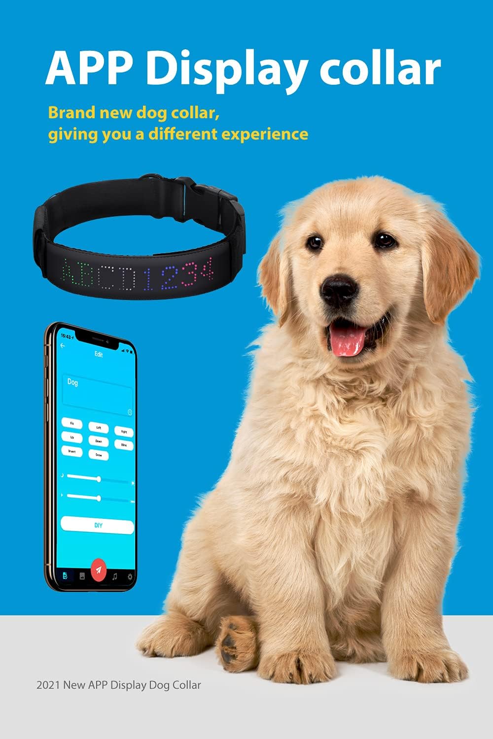 Dog collar with app Clearance