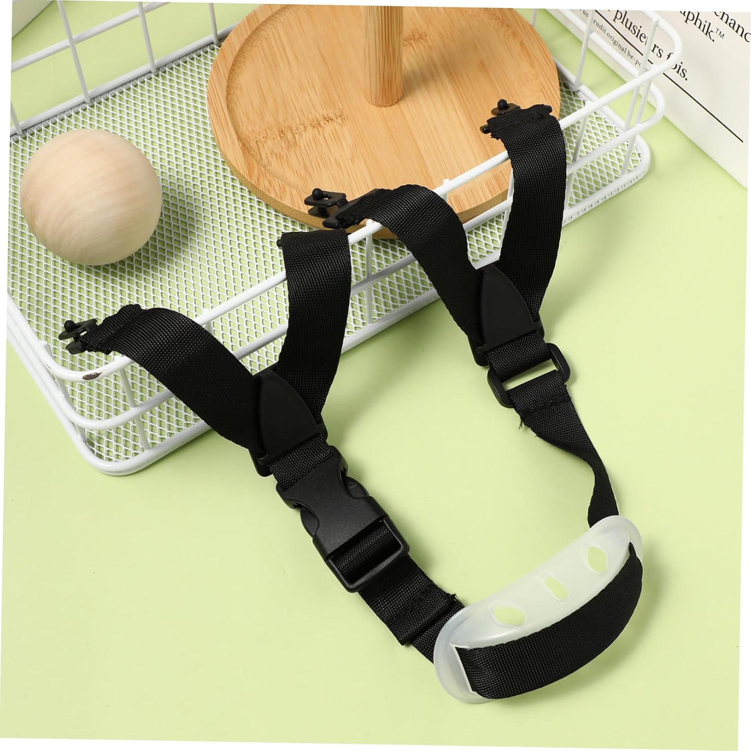 6pcs Approved Bulk Helmet Chin Straps Construction Helmet Chin Belt Adjustable Random Color