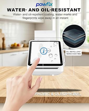 Screen Protector for Square Terminal All-in-one Card Reader Device, Ultra-Thin Transparent HD Soft Film, Anti-Scratch Bubble Free Non-Breakable, 2 Pack