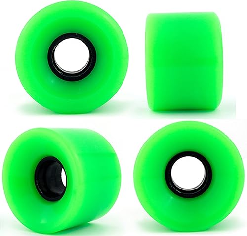 Miniatura 4 de VJ Monopatín camión y rueda, 5.0 monopatín camiones 5.000 in camiones wSkateboard Cruiser rueda 2.362 in, rodamientos de monopatín, tornillos de