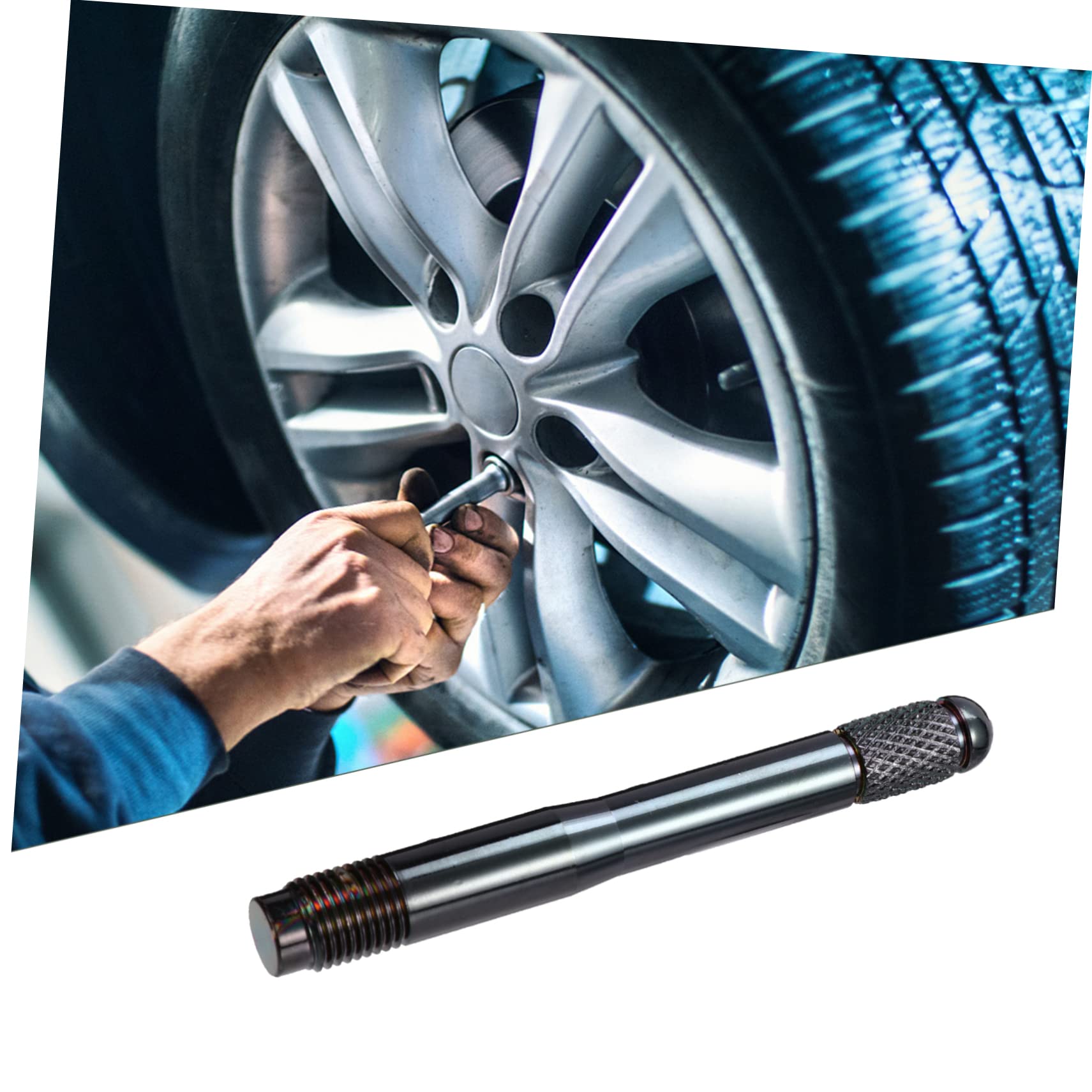 Unomor 1Pc Car Wheel Alignment Tool Durable High Density Tire Positioning Pin for Easy Installation and Secure Fitting Bolt for Reliable Wheel