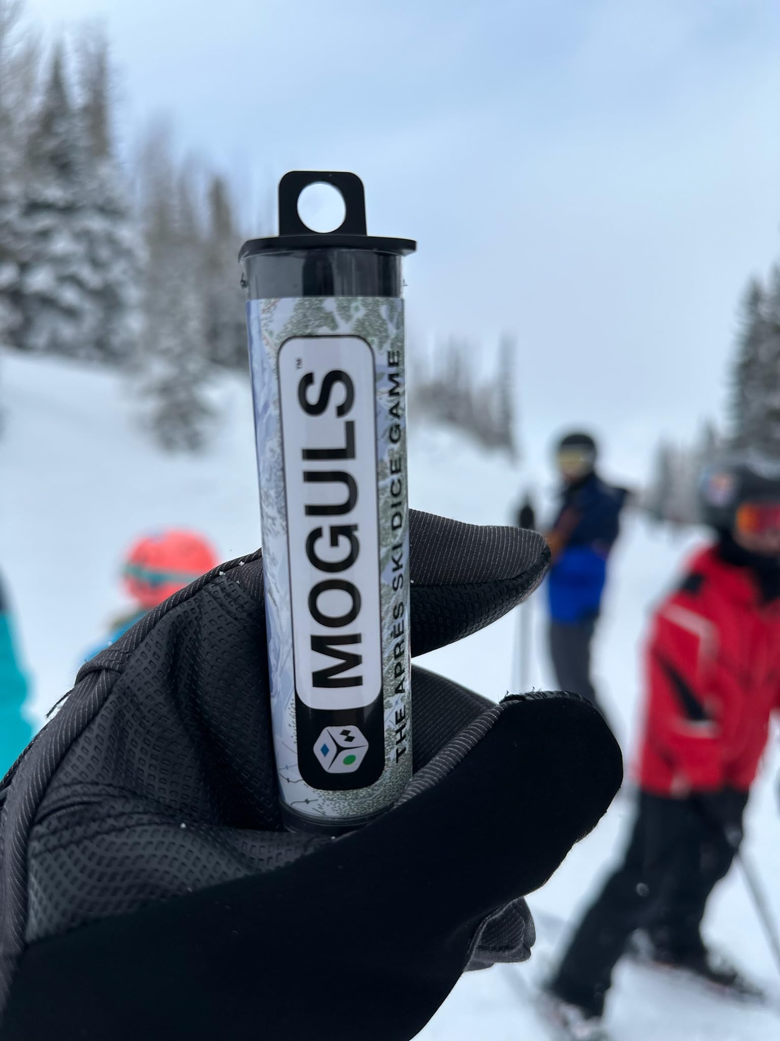 Moguls – Ski-Themed Family Dice Game | 5 Ways to Play | Screen-Free Après Ski Fun for Kids & Adults | Easy Mountain Game for Snowboard Trips, Lodge Nights, Cabins & Winter Game Night