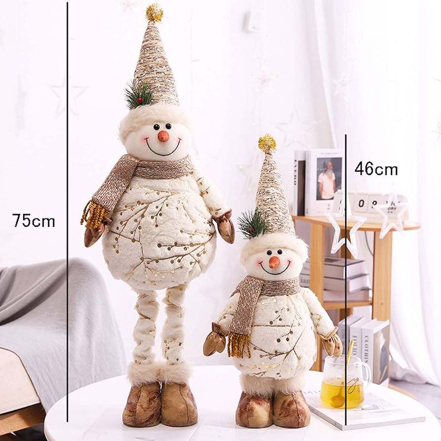 クリスマス☆雪だるま&ハリネズミ Amazon.co.jp: クリスマス 人形 雪だるま 足長 立ち 75cm