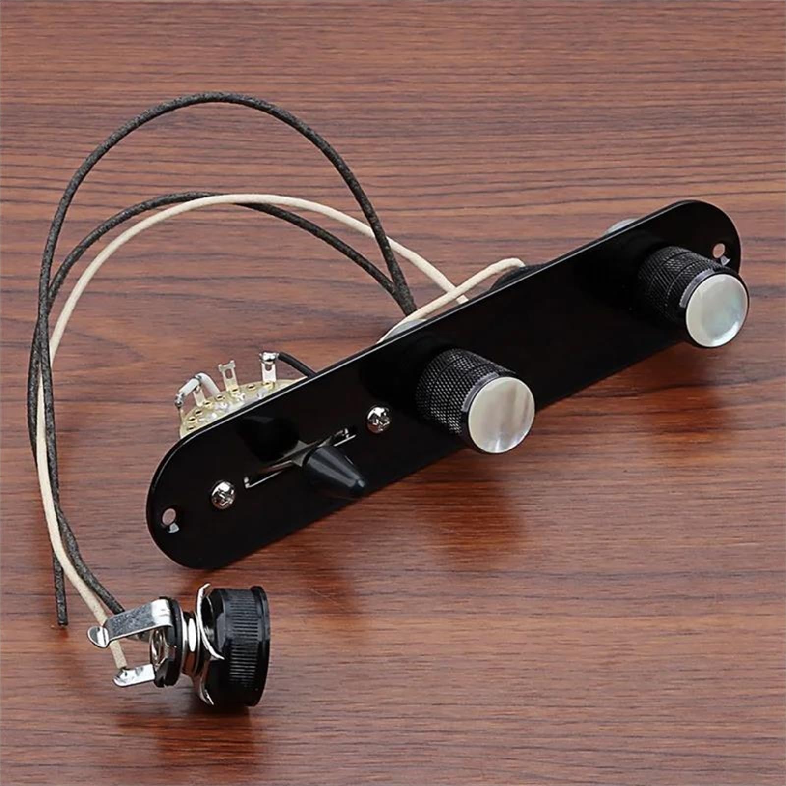 Faisceau De Guitare Pré Câblé Panneau De Commande À Trois Voies Préinstallé Avec Faisceau De Câbles Pour Guitare Électrique