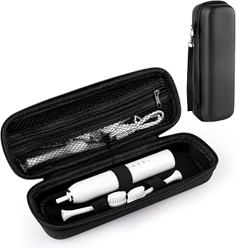 Fowecelt Electric Toothbrush Travel Case for Oral-B Pro 1000 1500 5000 7000 6000, Portable Travel Toothbrush Carrying Bag