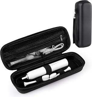 Fowecelt Electric Toothbrush Travel Case for Oral-B Pro 1000 1500 5000 7000 6000, Portable Travel Toothbrush Carrying Bag