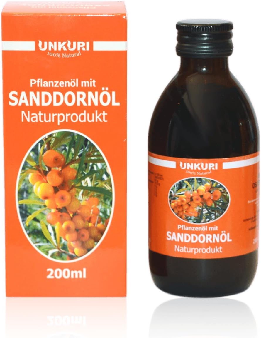 Sea Buckthorn Oil (200 ml) Sandalwood Oil Sandal Wood Oil 100% Natural