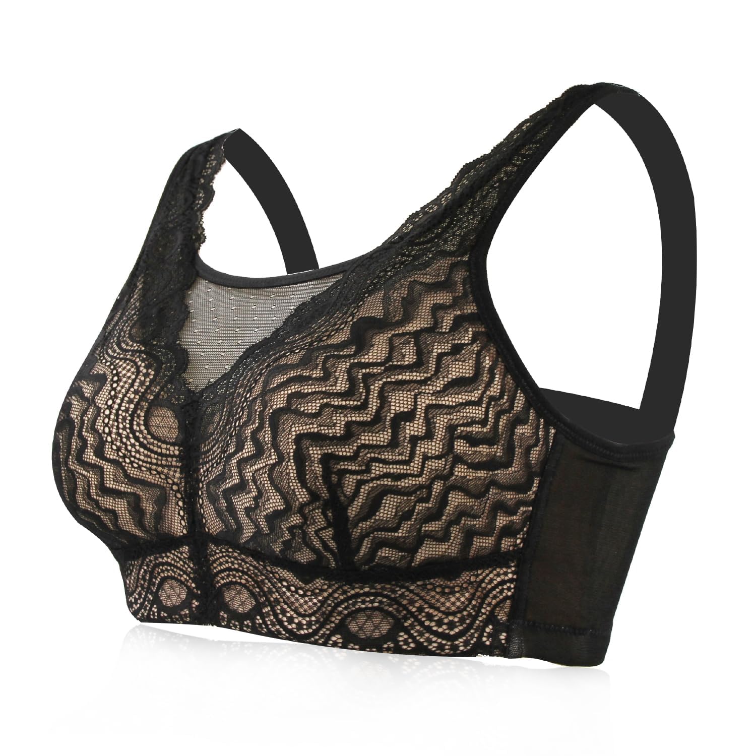 Lervanla Reggiseni per mastectomia con tasche senza ferretto Post Up Reggiseni Supporto Inserti per il seno per il reggiseno quotidiano