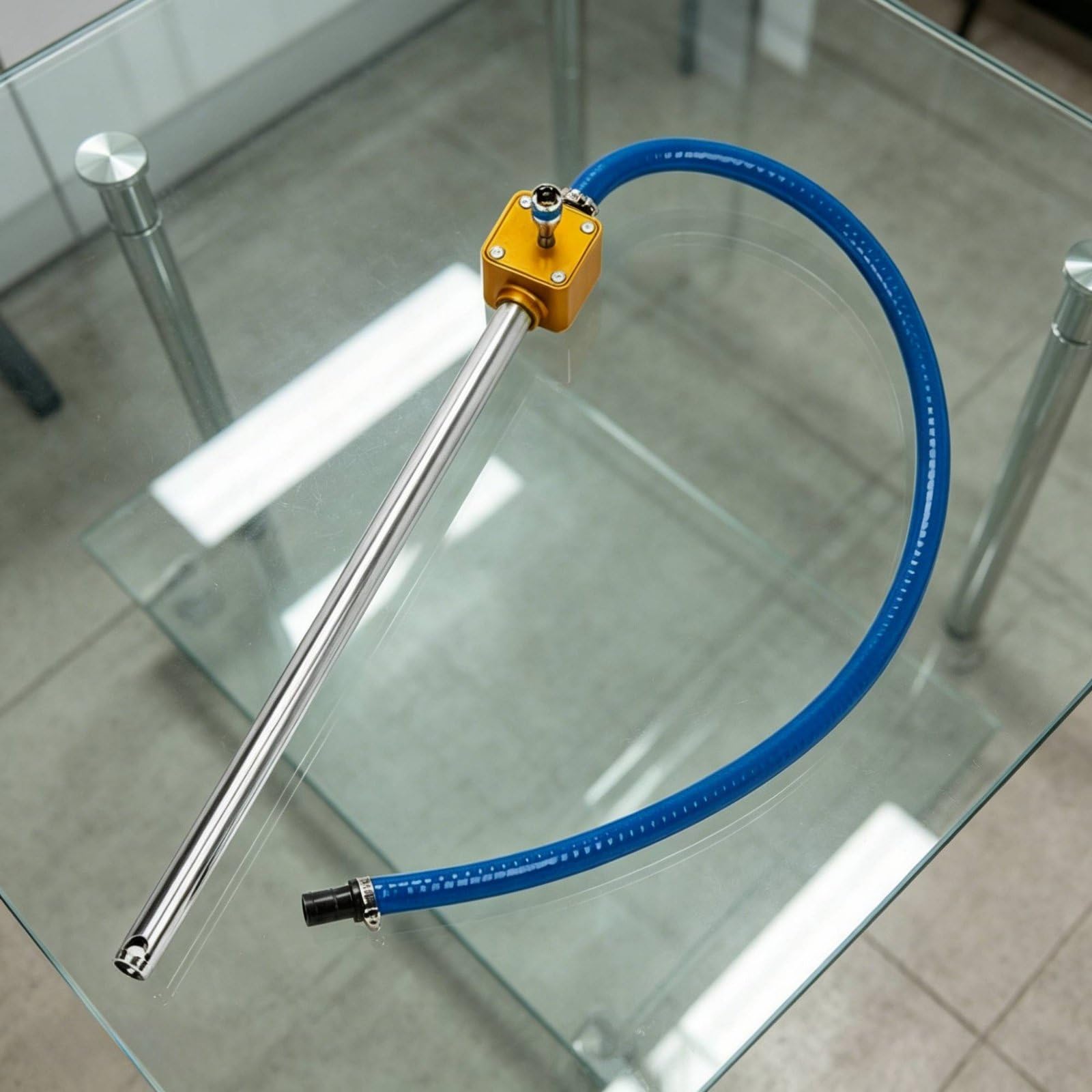 Bomba de Transferencia de Aceite Extractora Eléctrica Adaptador Universal Bomba para Líquidos Estructura Duradera con Rotación Reversible Adecuada para Escenarios de Taller Mecánico Industria