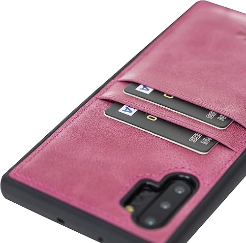 Vista 120 de Venito Capri - Funda de piel tipo cartera compatible con Samsung Galaxy Note 10 Plus (6.8 pulgadas), extra segura, con bloqueo RFID y cubierta