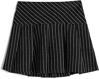 جيبة للبنات من قماش فسكوز بأستك عند الخصر من القطن (عبوة من قطعة واحدة)