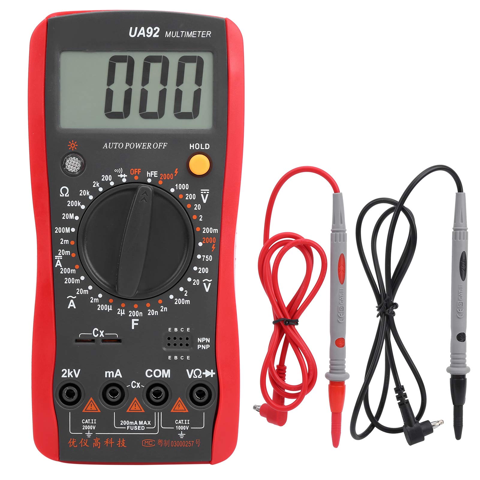 Multimètre numérique pour maintenance électronique et réparation de maison - 8