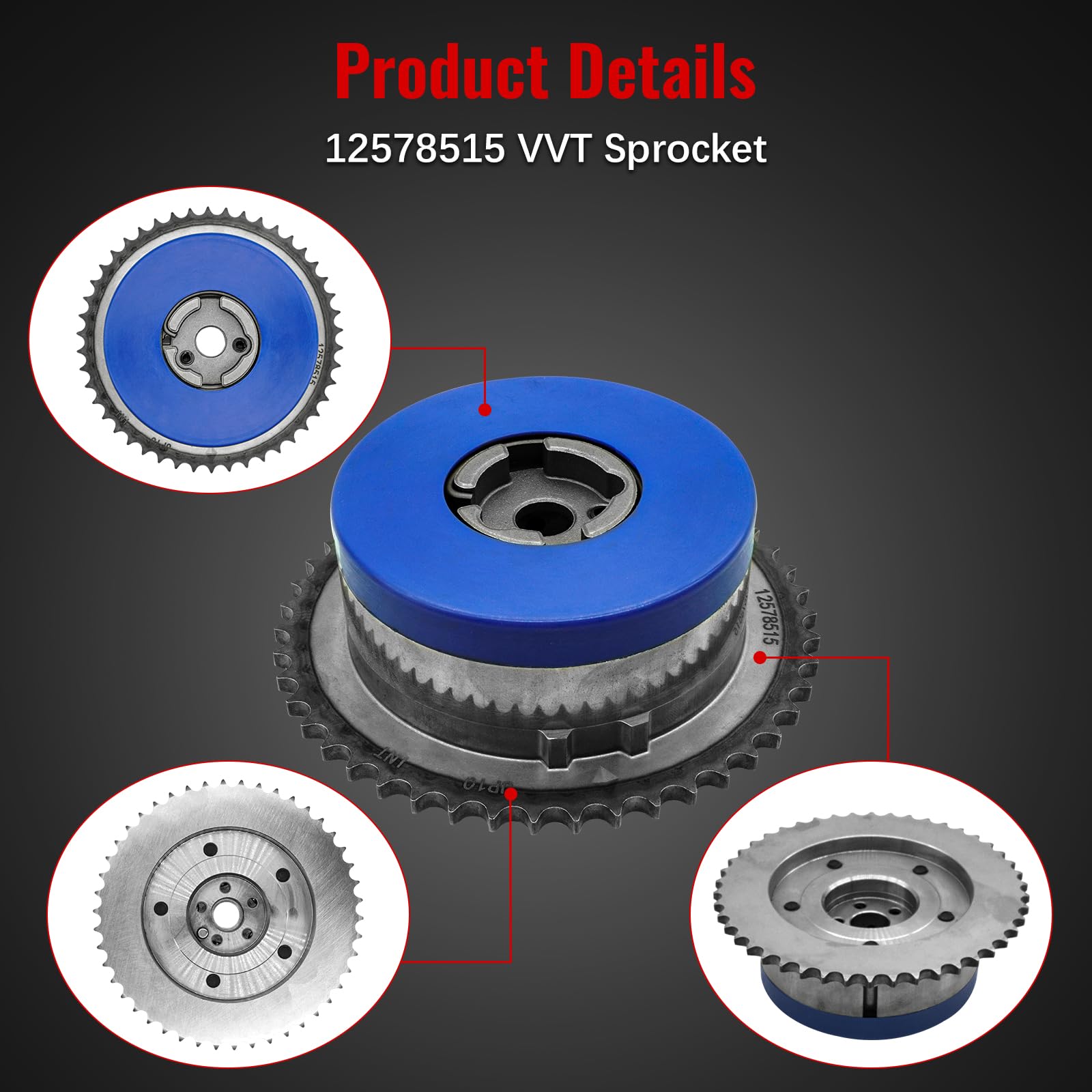 2.4L & 2.0L Timing Chain Kit With VVT Sprocket - Fits Chevy Equinox, GMC Terrain, Malibu, HHR & More - View #8