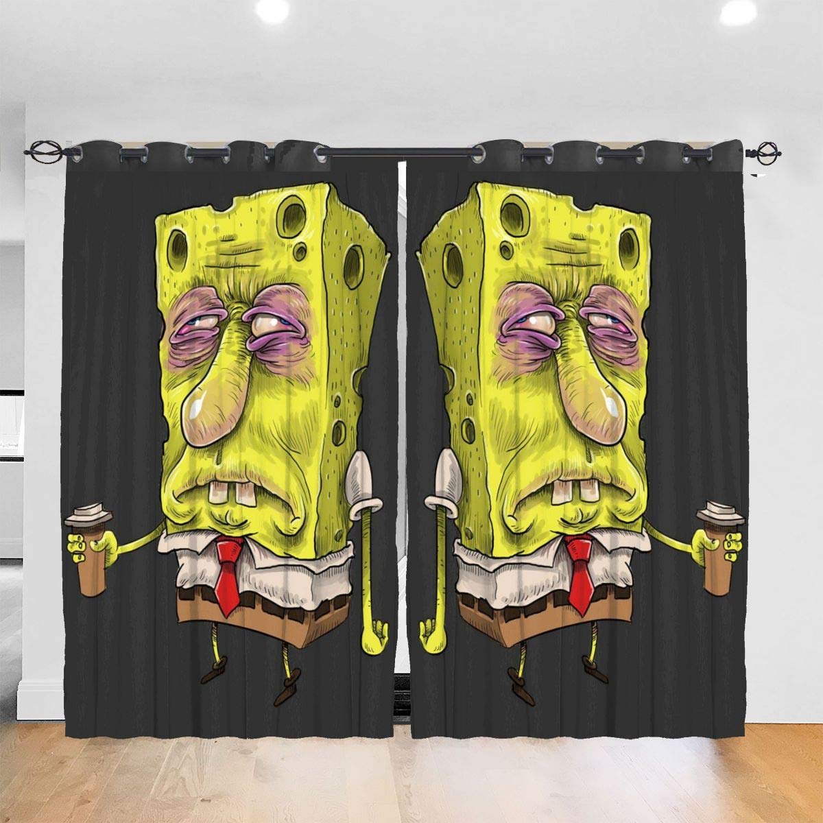 Spongebob Squarepants Bedroom Curtains Curtains & Drapes 2023