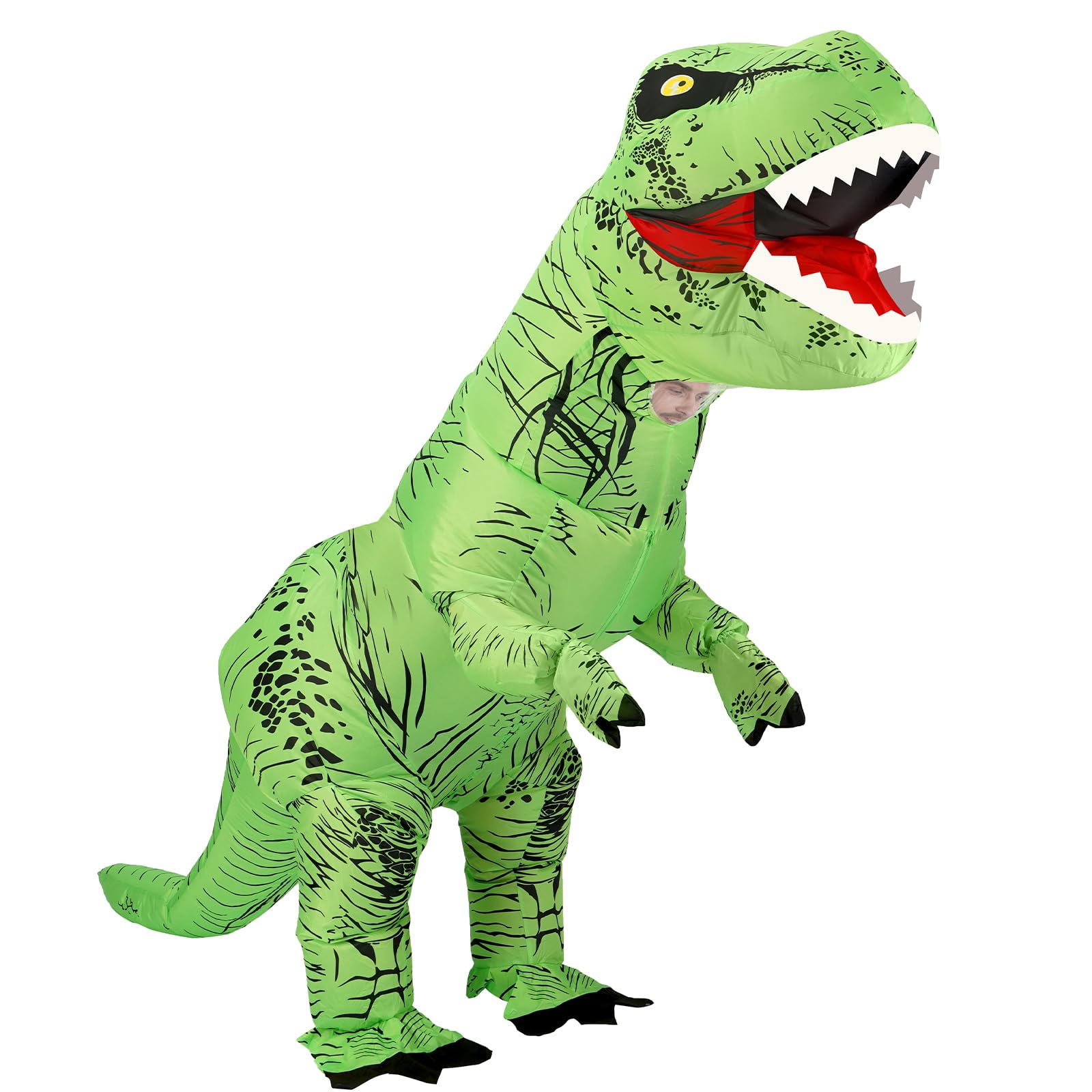 YEAHBEER Inflatable Dinosaur Costume Adult