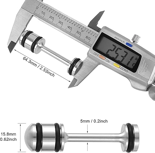 Miniatura 6 de LS Billet - Desviador de aceite para barra trasera para GM Gen III y IV LS1 LS3 LS2 LQ4 LQ9 LS6 L92 L33 L99 Desviador de aceite LS Barbell 6061-T6