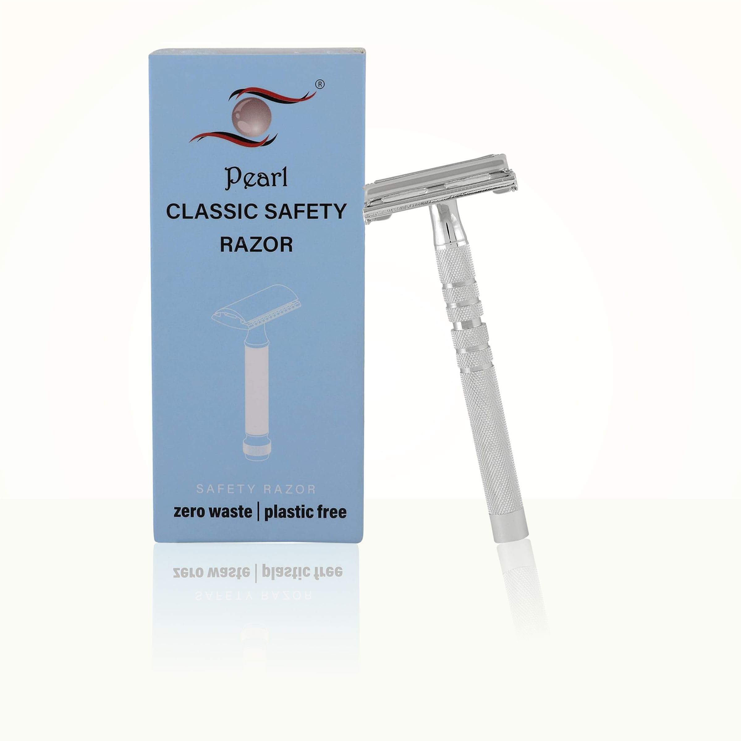 The Double Edge Butterfly Safety Razor For Men's/Boy's Ls-01 (CHROME)