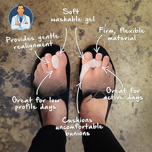 Miniatura 5 de Set original de almohadillas contra juanetes del Dr Frederick 14