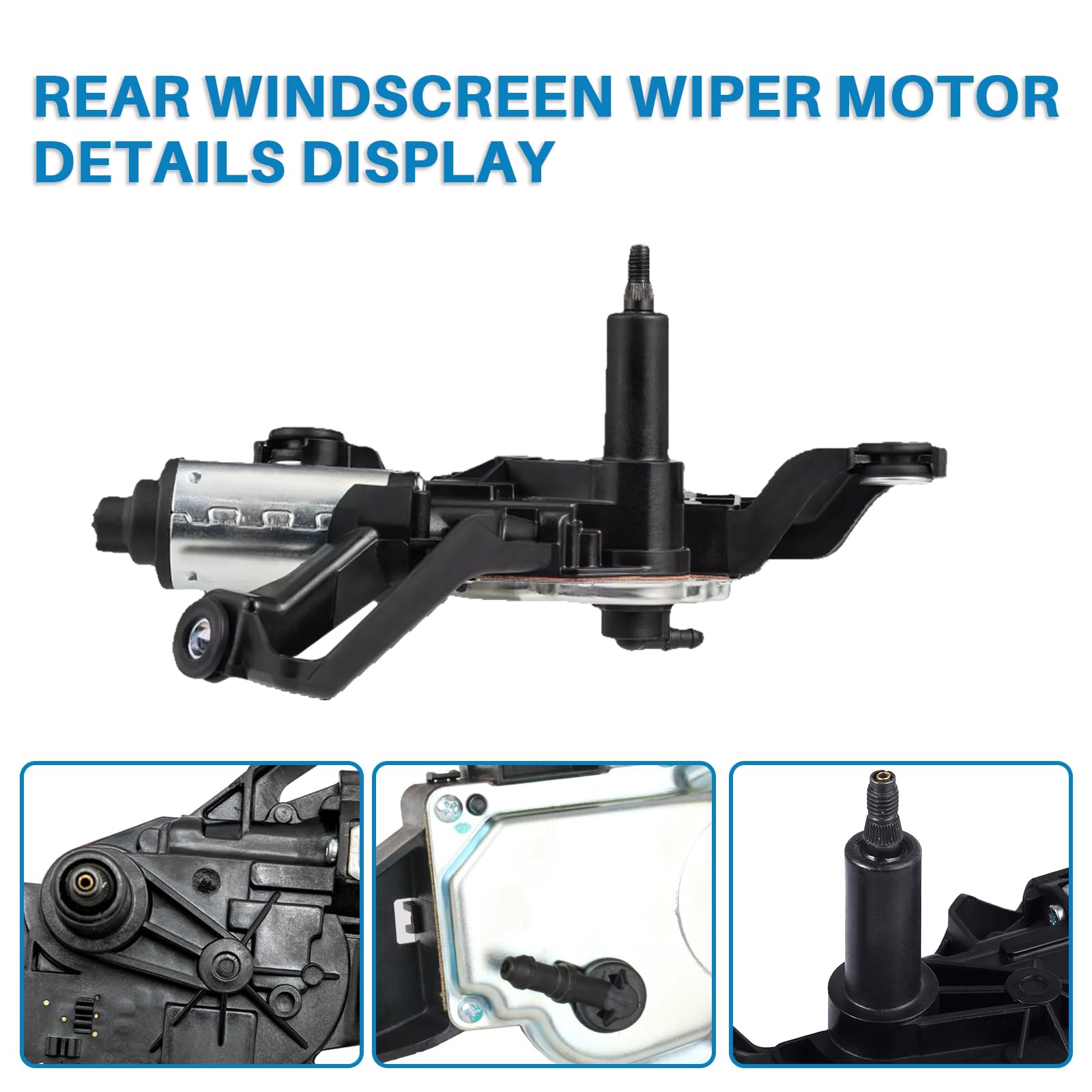 HORLAT Heckwischermotor Für BMW 1er E87/E81 - Kompatibel Mit 67636921959