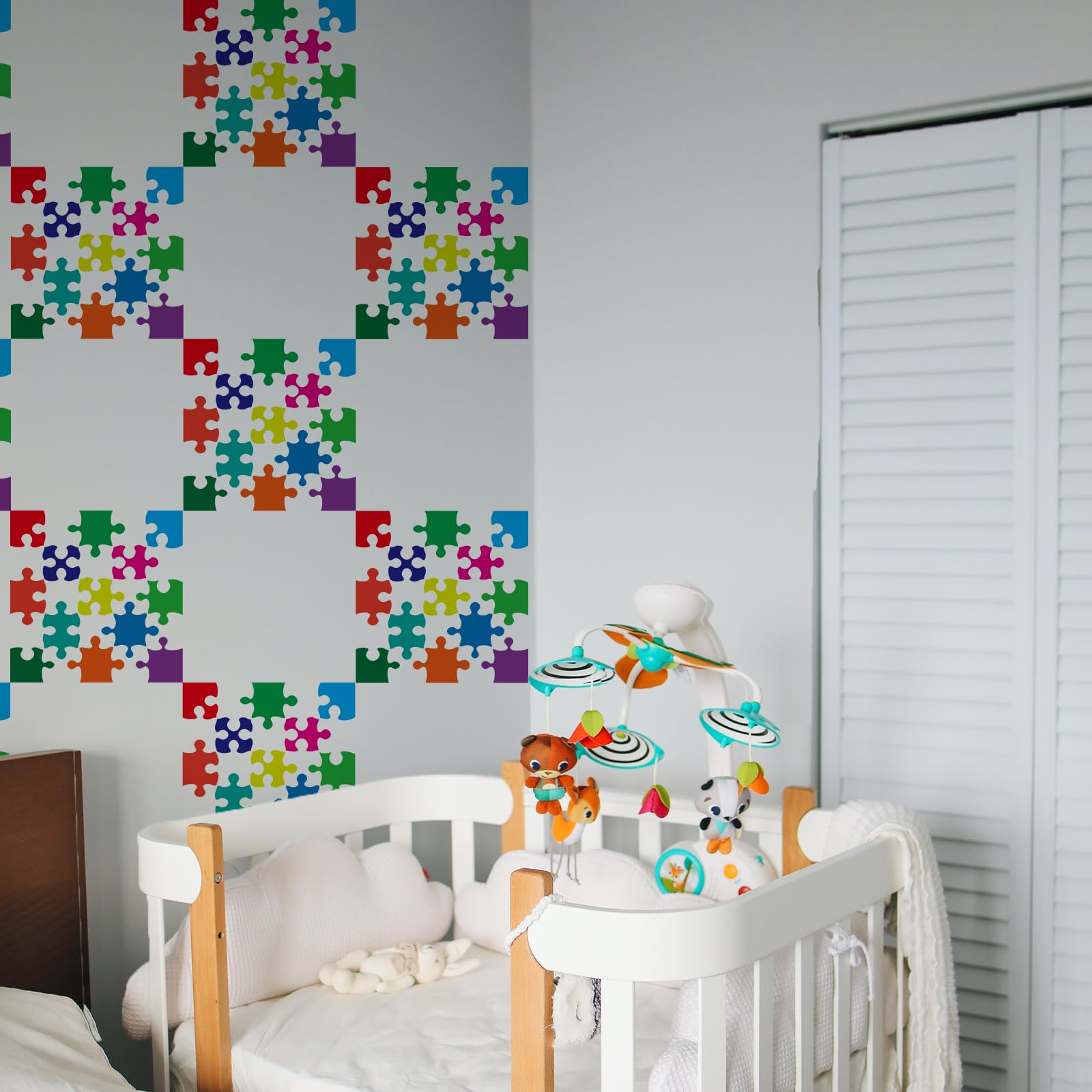 FINGERINSPIRE Kompass Malschablone 30x30cm - Wiederverwendbar Für Wand & Möbel