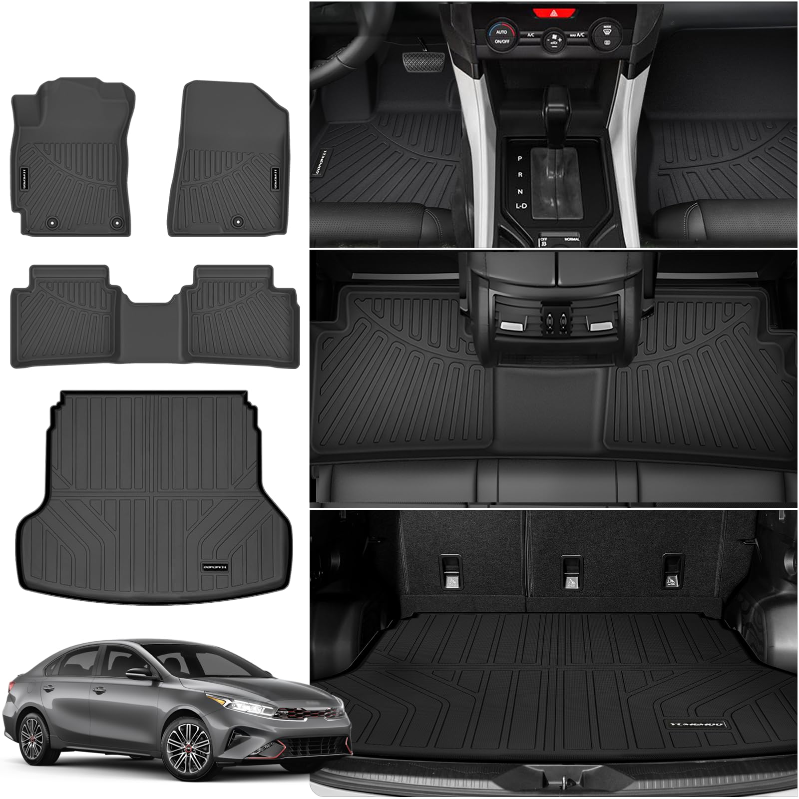 Yumemoo All-Weather Floor Mats
