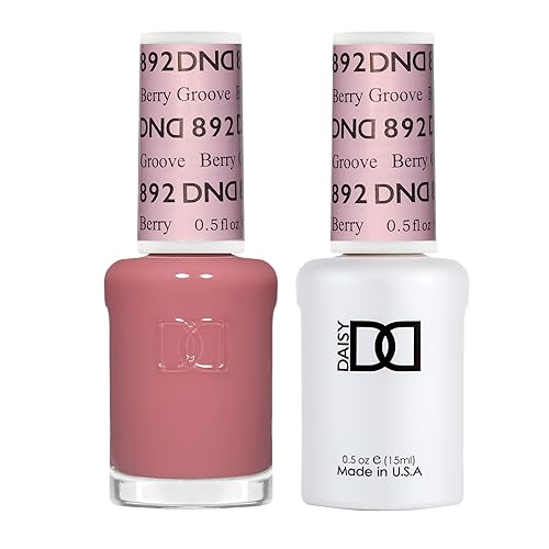 DND - Juego de esmaltes de gel Sheer Collection, esmalte de gel UVLED y esmalte de uñas secado al aire, dúo de esmalte a juego sin astillas, 0.5