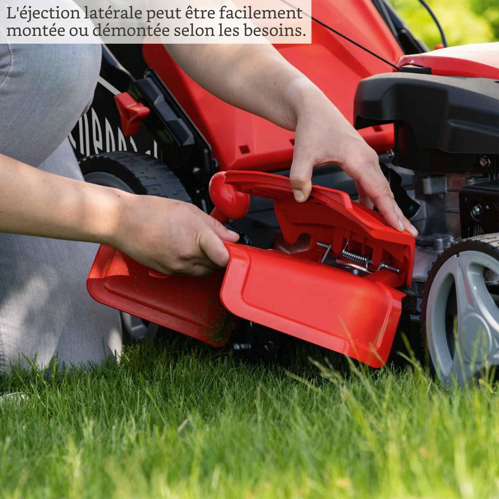 Scheppach Tondeuse à Gazon Thermique MS173-51 | Huile Moteur Incluse