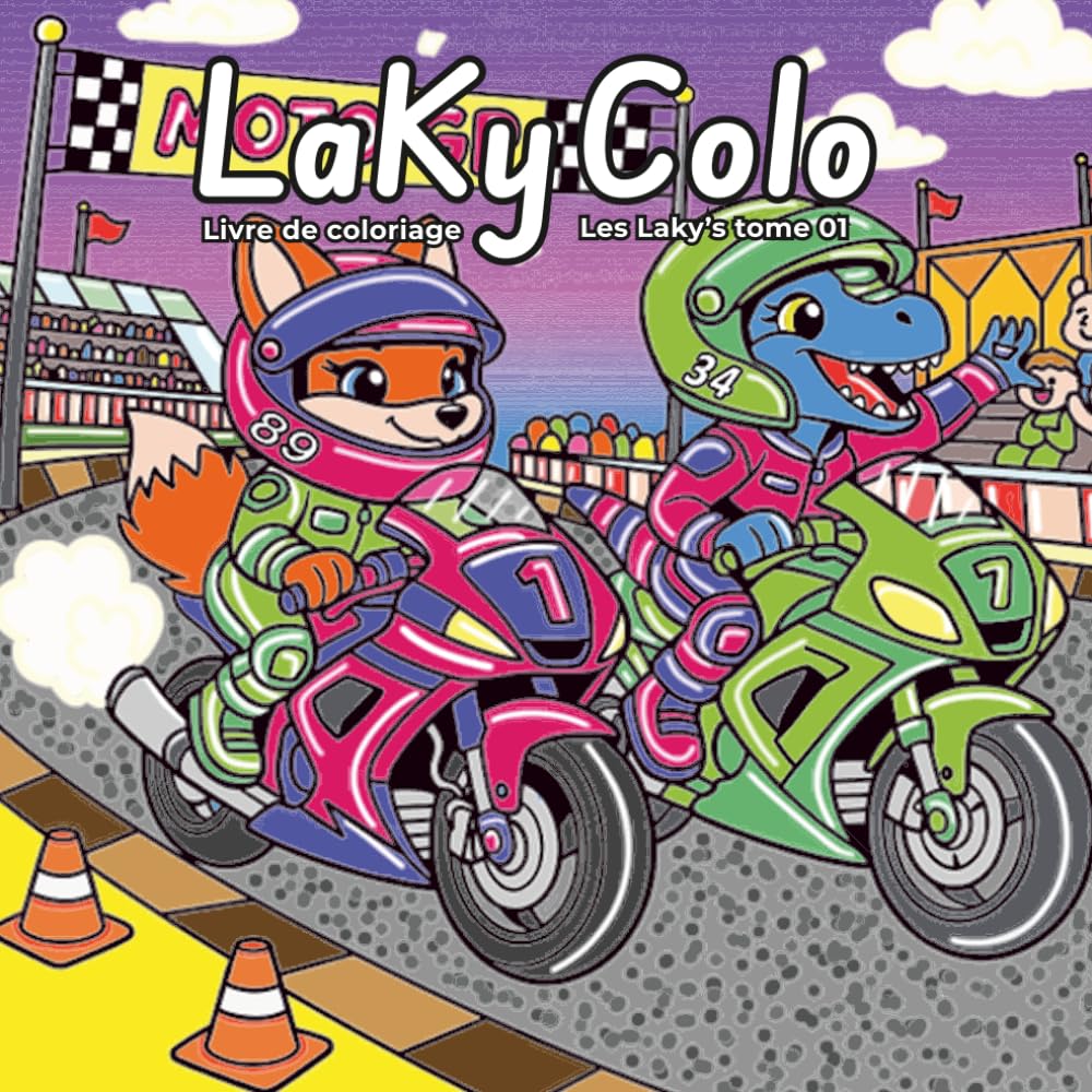 LakyColo - Les laky's tome 01 - Livre de coloriage - Cosy colo: Livre de coloriage pour adultes et adolescents pour soulager le stress